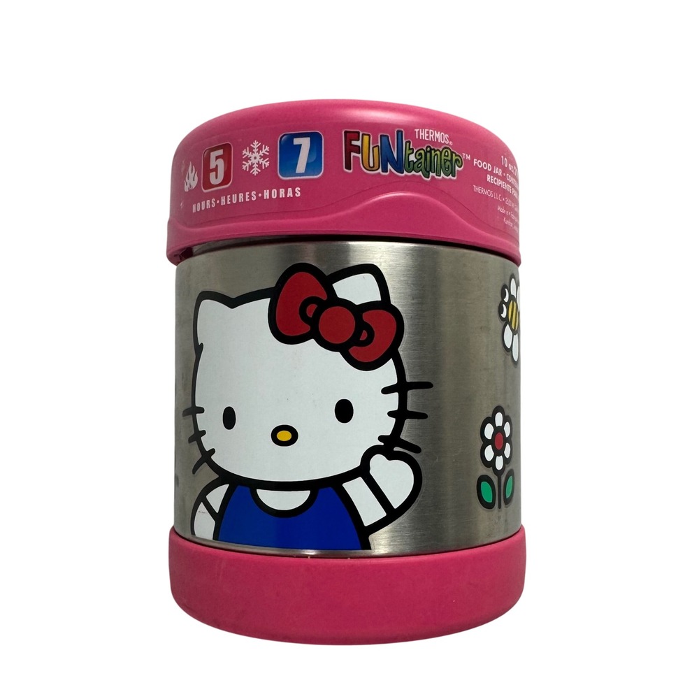 Thermos Hello Kitty FUNtainer 10oz Food Hot and Cold Container Stainless Steel